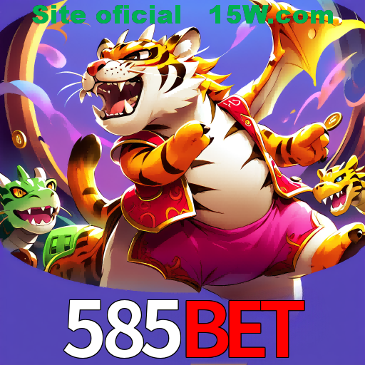 Imagem promocional da 585Bet mostrando a plataforma e suas vantagens